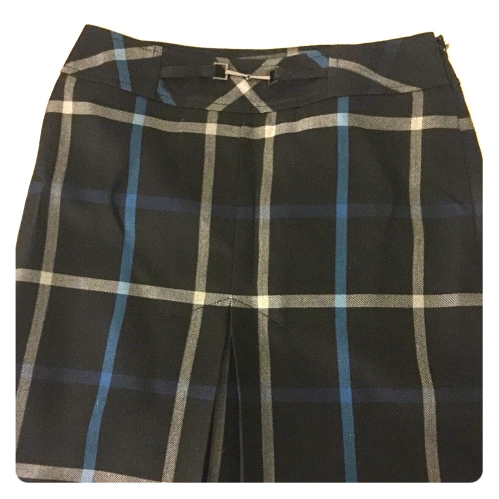 Ann Taylor LOFT petite plaid miniskirt